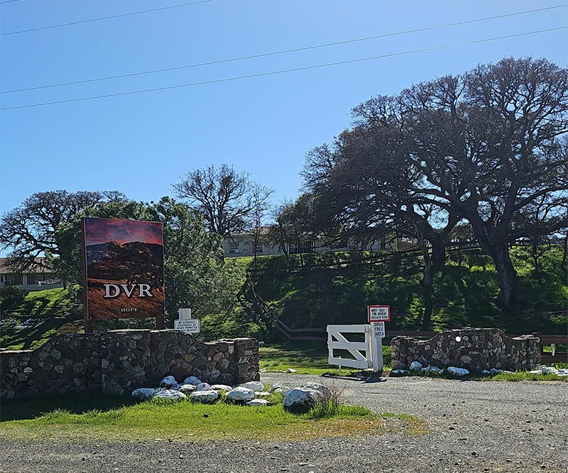 Diablo Valley Ranch entrance