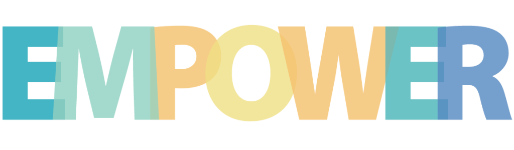 empower word graphic
